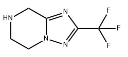 2-(trifluoromethyl)-5,6,7,8-tetrahydro-(1,2,4)triazolo(1,5-a)pyrazine