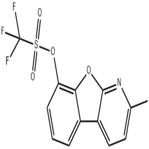 2 - Methylbenzofuro [2, 3 - b] pyridin - 8 - yl trifluoromethanesulfonate