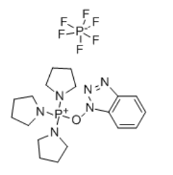 Benzotriazole-1-yl-oxytripyrrolidinophosphonium hexafluorophosphate