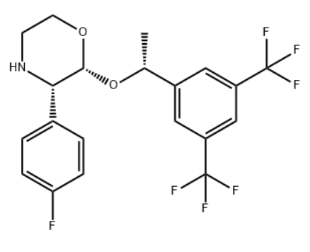 2-(R)-[1-(R)-(3,5-Bis(trifluoromethyl)phenyl)ethoxy]-3-(S)-fluorophenylmorpholine