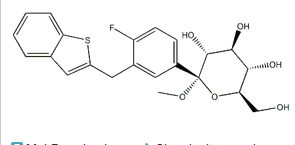 Methyl 1-C-[3-(benzo[b]thien-2-ylMethyl)-4-fluorophenyl]-