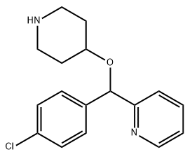 2-[(4-Chlorophenyl)(4-piperidinyloxy)methyl]pyridine