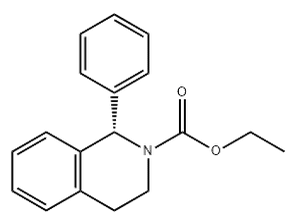 Ethyl (S)-1-phenyl-1,2,3,4-tetrahydro-2-isoquinolinecarboxylate