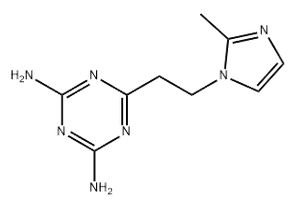 2,4-DIAMINO-6-[2-(2-METHYL-1-IMIDAZOLYL)ETHYL]-1,3,5-TRIAZINE