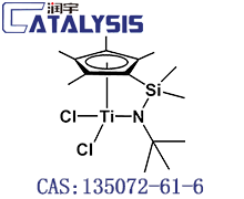 Dichloro[η(5):η(1)-N-dimethyl(tetramethylcyclopentadienyl)silyl(tert-butyl)amido]titanium  