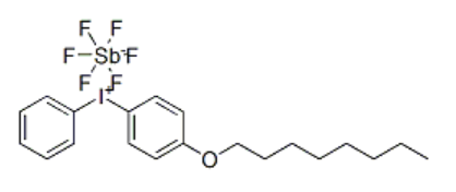 4-OCTYLOXYDIPHENYLIODONIUMHEXAFLUOROANTIMONATE