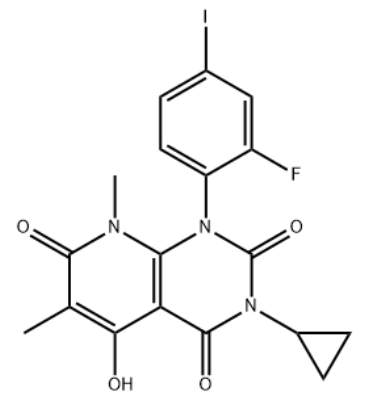  3-cyclopropyl-1-(2-fluoro-4-iodophenyl)-5-hydroxy-6,8-diMethylpyrido[2,3-d]pyriMidine-2,4,7(1H,3H,8H