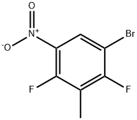 1-Bromo-2,4-difluoro-3-methyl-5-nitrobenzene