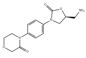  (S)-4-(4-(5-(aminomethyl)-2-oxooxazolidin-3-yl)phenyl)morpholin-3-one