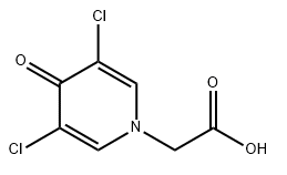 3,5-Dichloro-4-pyridone-N-acetic acid