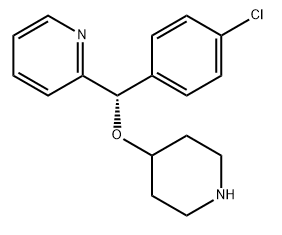 (S)-2-[(4-Chlorophenyl)(4-piperidinyloxy)methyl]pyridine