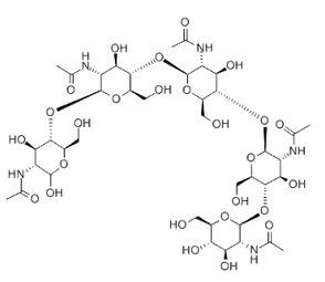 N,N,N,N,N-Pentaacetyl chitopentaose