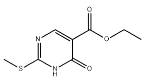 1,4-Dihydro-2-(methylthio)-4-oxo-5-pyrimidine-carboxylateacidethylester