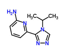 6-(4-isopropyl-4H-1,2,4-triazol-3-yl)pyridin-2-amine