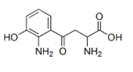 2-amino-4-(2-amino-3-hydroxyphenyl)-4-oxobutanoic acid