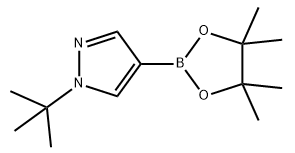  1-tert-butyl-4-(4,4,5,5-tetramethyl-1,3,2-dioxaborolan-2-yl)pyrazole