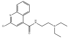 2-Chloro-N-[2-(diethylamino)ethyl]-4-quinolinecarboxamide 