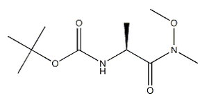 N-(tert-Butoxycarbonyl)-L-alanine N′-methoxy-N′-methylamide