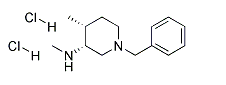 (3R,4R)-1-benzyl-N,4-dimethylpiperidin-3-amine dihydrochloride