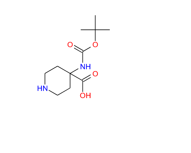 N-BOC-AMINO-PIPERIDINYL-1,1-CARBOXYLIC ACID