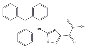 : 2-[(2-Tritylamino)thiazol-4-yl]-2-oxoacetic acid