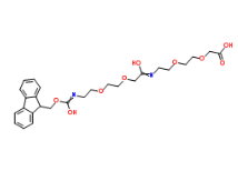 10-Oxo-5,8,14,17-tetraoxa-2,11-diazanonadecanedioic acid 1-(9H-fluoren-9-ylmethyl) ester