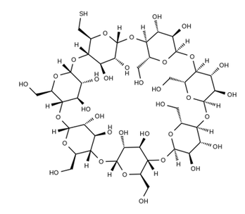 Mercapto-β-cyclodextrin