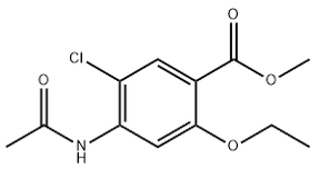 4-ACETAMINO-5-CHLORO-2-ETHOXY METHYL BENZOATE