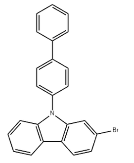 9-([1,1'- biphenyl]-4-yl)-2-broMo-9H-carbazole