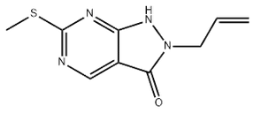 2-allyl-6-(Methylthio)-1H-pyrazolo[3,4-d]pyriMidin-3(2H)-one