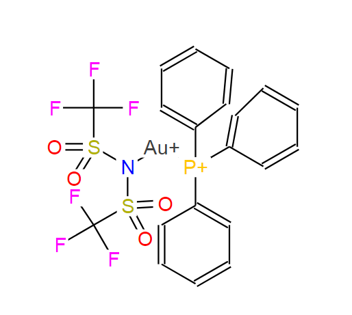 [Bis(trifluoromethanesulfonyl)imidate](triphenylphosphine)gold(I),98%