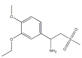 1-(3-ETHOXY-4-METHOXYPHENYL)-2-(METHYLSULFONYL)ETHAN-1-AMINE