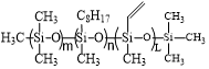 Vinylmethylsiloxane-Octylmethylsiloxane-Dimethylsiloxaneterpolymer