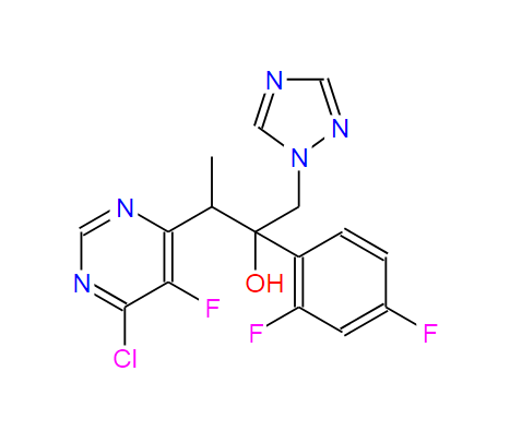 (2R,3S/2S,3R)-3-(4-Chloro-5-fluoro-6-pyrimidinyl)-2-(2,4-difluorophenyl)butan-2-ol hydrochloride