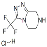 3-(Trifluoromethyl)-5,6,7,8-tetrahydro-[1,2,4]triazolo[4,3-a]pyrazine hydrochloride