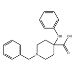 4-Anilino-1-benzyl-4-piperidinecarboxylic acid