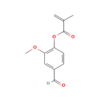 2-Propenoic acid, 2-methyl-, 4-formyl-2-methoxyphenyl ester