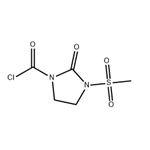 3-Chlorocarbonyl-1-methanesulfonyl-2-imidazolidinone