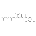 3-[3-[(2E)-3,7-Dimethyl-2,6-octadien-1-yl]-4-hydroxyphenyl]-7-hydroxy-4H-1-benzopyran-4-one