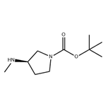 1-Pyrrolidinecarboxylicacid,3-(methylamino)-,1,1-dimethylethylester,(R)-(9CI)