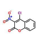 4-chloro-3-nitro-chromen-2-one