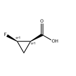 (1S,2S)-2-fluorocyclopropanecarboxylic acid