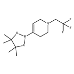 4-(4,4,5,5-tetramethyl-1,3,2-dioxaborolan-2-yl)-1-(2,2,2-trifluoroethyl)-1,2,3,6-tetrahydropyridine