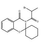 3-(2-Bromo-1-oxopropyl)-spiro[2H-1,3-benzoxazine-2,1'-cyclohexan]-4(3H)-one