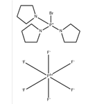 Bromo-tris-pyrrolidino-phosphonium hexafluorophosphate