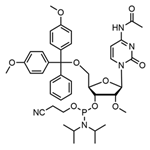 N-Acetyl-5'-O-(4,4-dimethoxytrityl)-2'-O-methylcytidine-3'-(2-cyanoethyl-N,N-diisopropyl)phosphoramidite