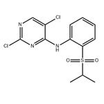  2,5-Dichloro-N-[2-[(1-methylethyl)sulfonyl]phenyl]-4-pyrimidinamine