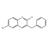 3-benzyl-6-bromo-2-chloroquinoline