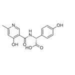 2-(4-Hydroxy-6-methylnicotinamido)-2-(4-hydroxyphenyl)acetic acid