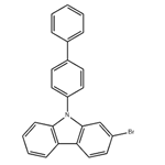 9-([1,1'- biphenyl]-4-yl)-2-broMo-9H-carbazole